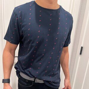 Fun Subtle Flamingo Tee